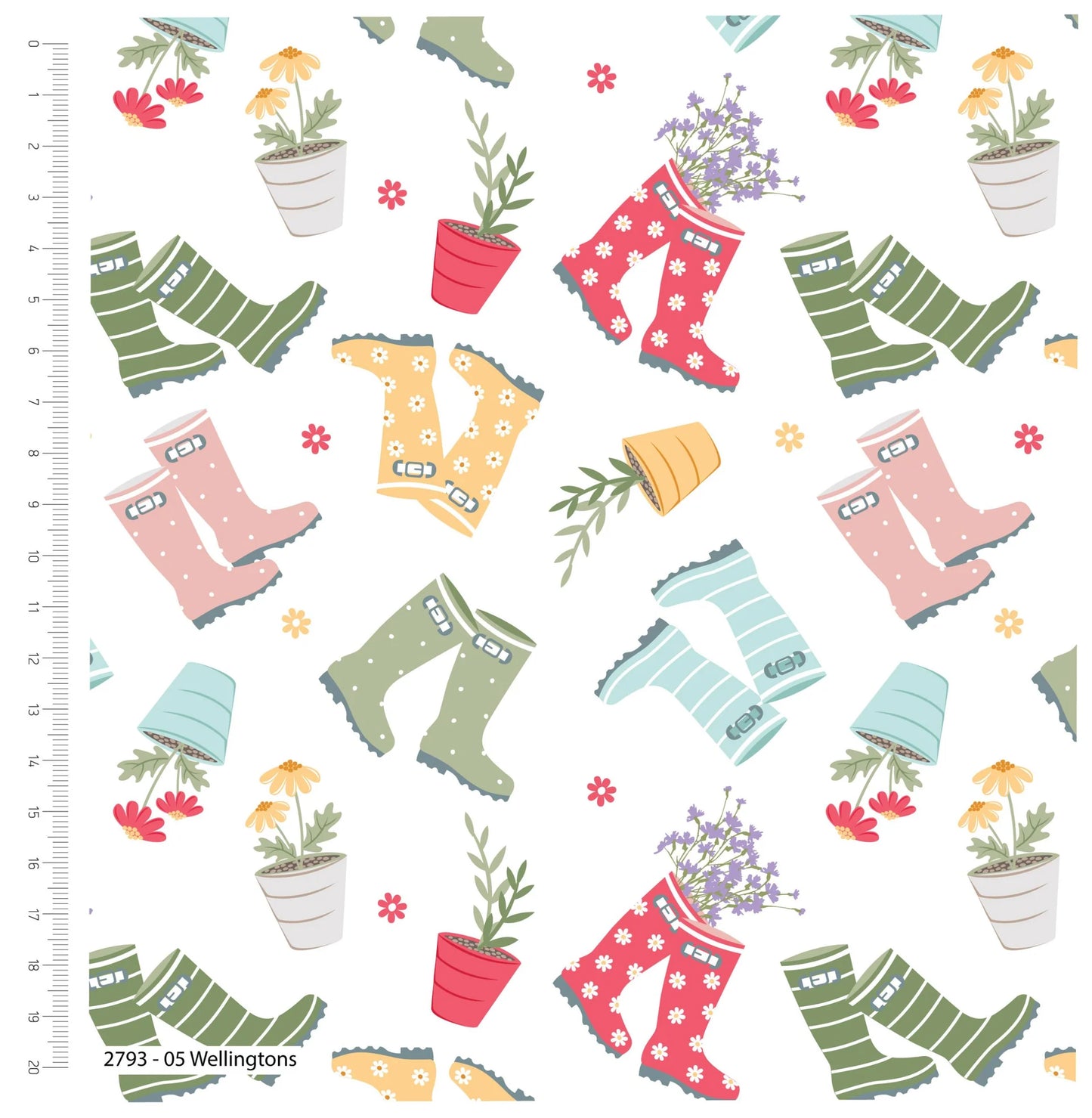 Cotton Craft | In The Garden | Wellingtons £6pm