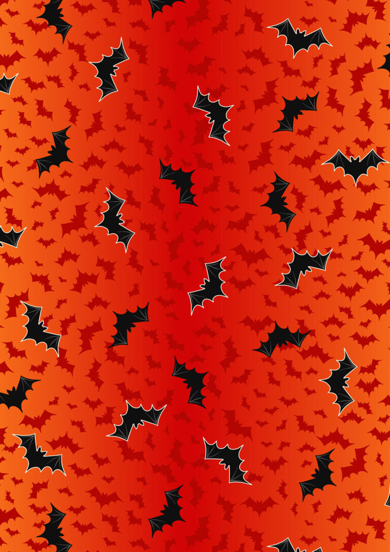 Lewis & Irene | Transylvania Glow | Bat Ombre - orange £16pm