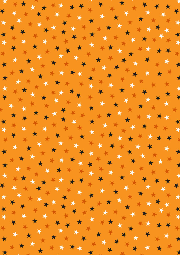 Lewis & Irene | Transylvania Glow | Stars - Orange £16pm