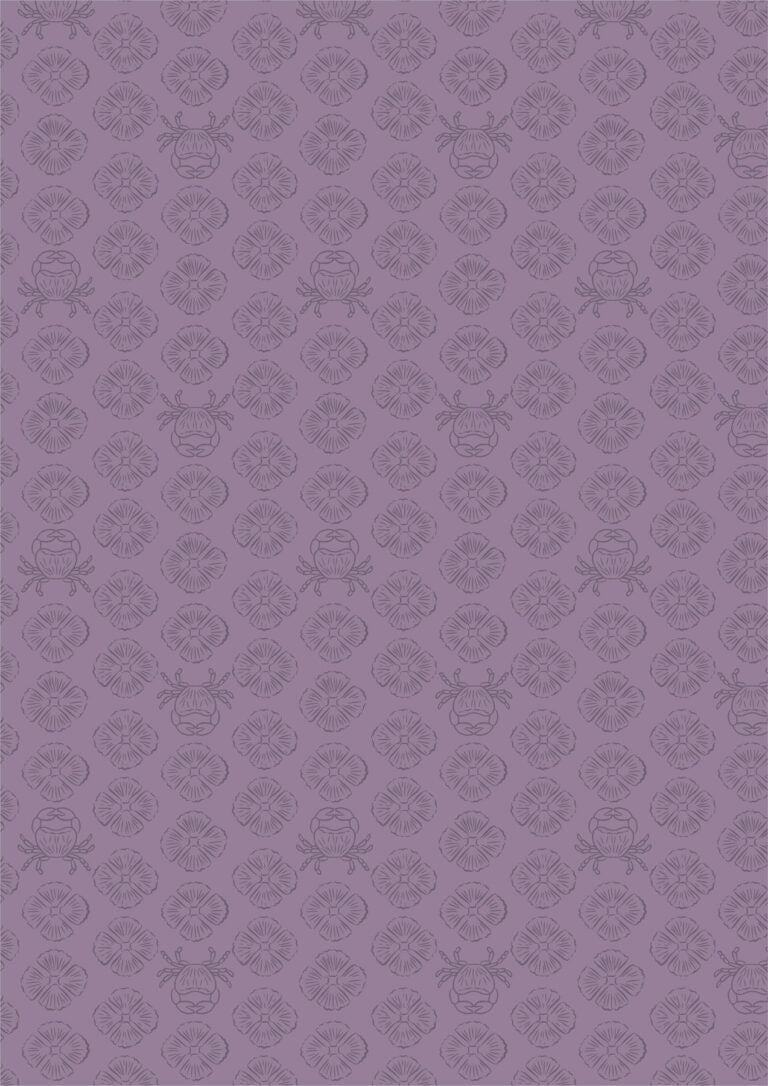 Lewis and Irene | Sound of The Sea | Concealed Crab - Twilight Mauve £7pm