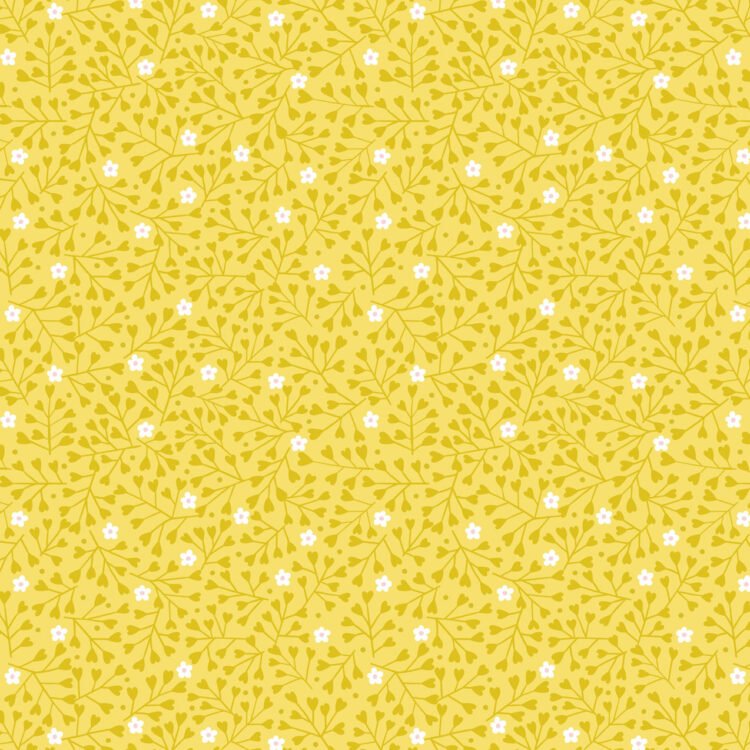Lewis & Irene | Spring Treats | Mini Hearts on Yellow £7pm