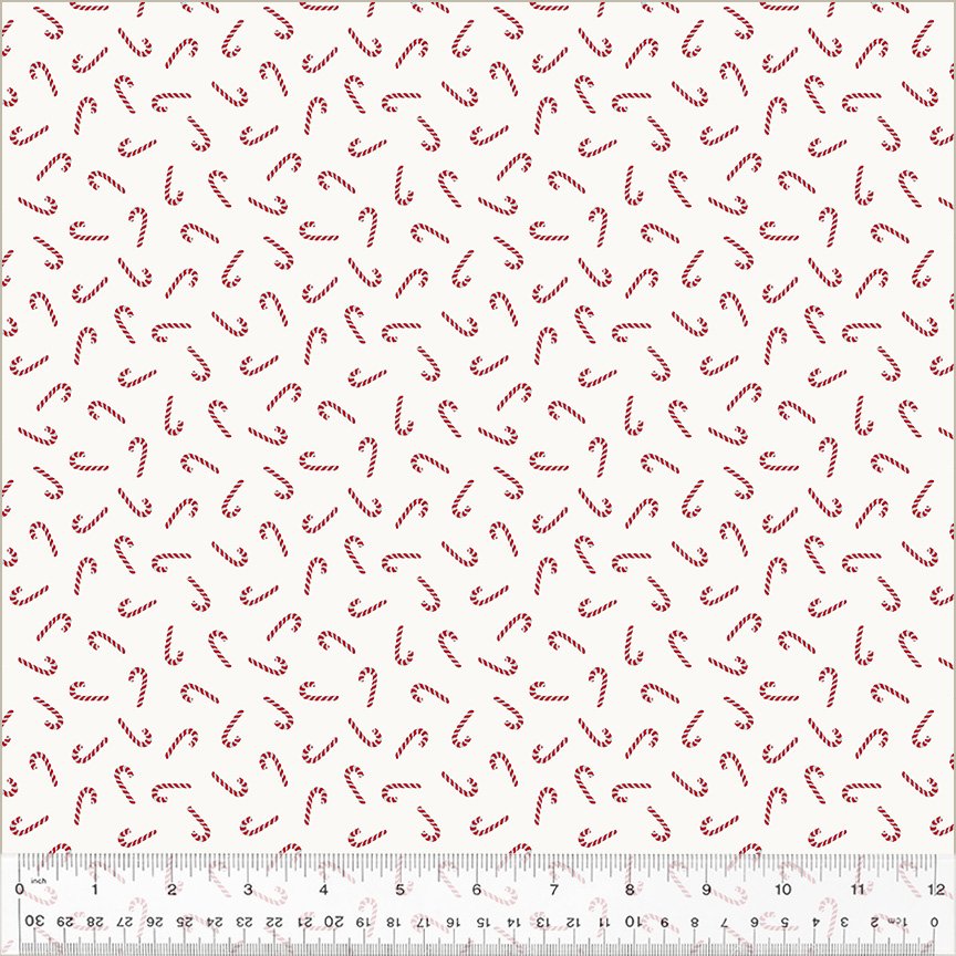 Windham Fabrics | Holiday Twinkle | Candy Canes £14pm