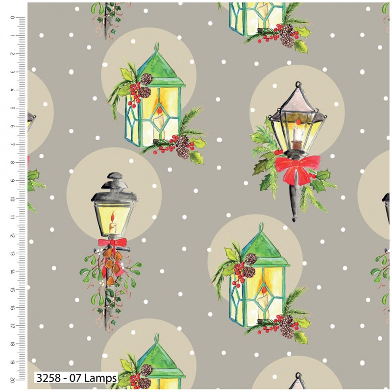Cotton Craft | Debbie Shore | Christmas Traditions - Lamps £6pm