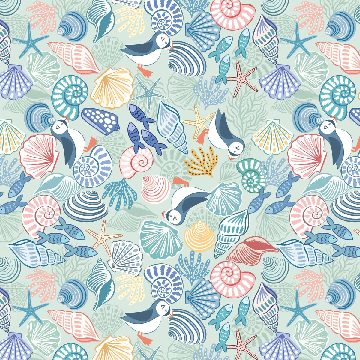 Lewis & Irene | Sea's The Day | Puffins & Shells £16pm