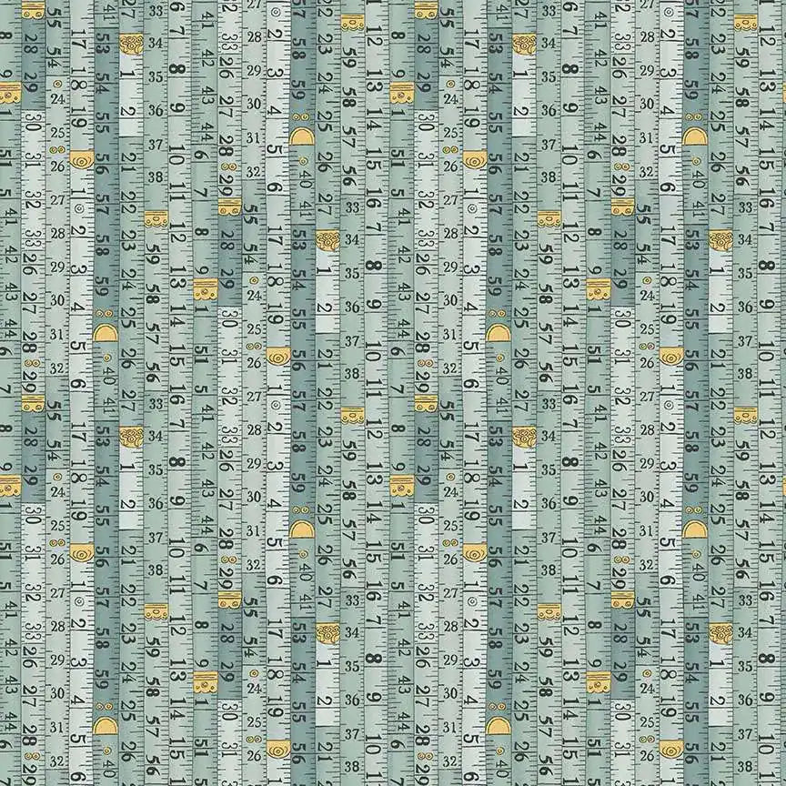 Makower| Atelier | Measurements - Blue £14pm