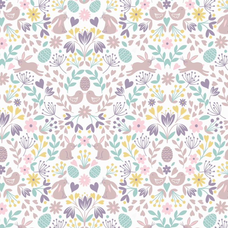 Lewis & Irene | Spring Treats | Mirrored Bunny & Chicks - Cream £7pm