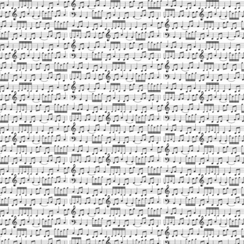 Nutex | Music | Music Sheet - White £14pm