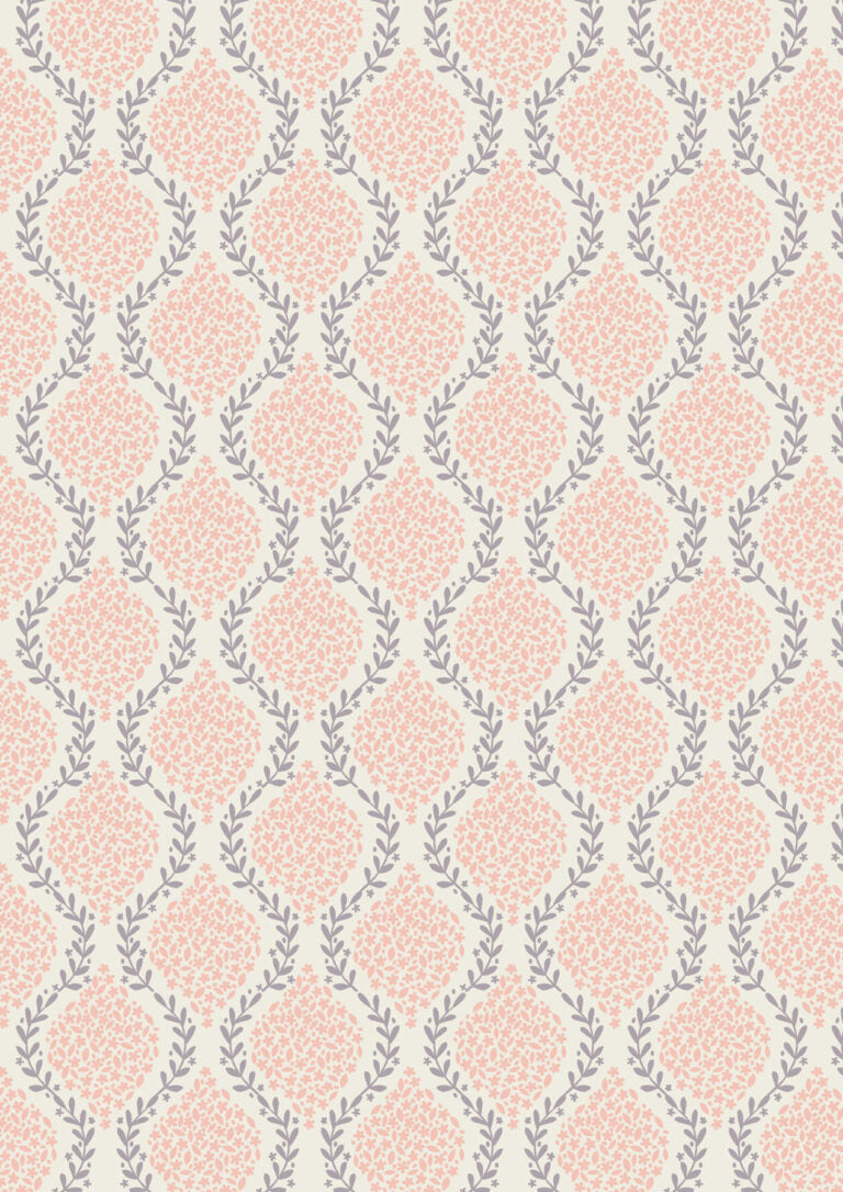 Lewis & Irene | Spring Hare Reloved | Pink Floral Trellis £7pm