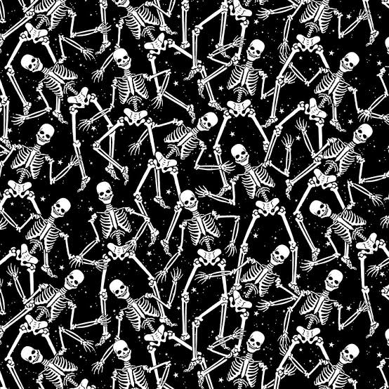 Benartex | Halloween Spirit | Skeleton Crew £12pm