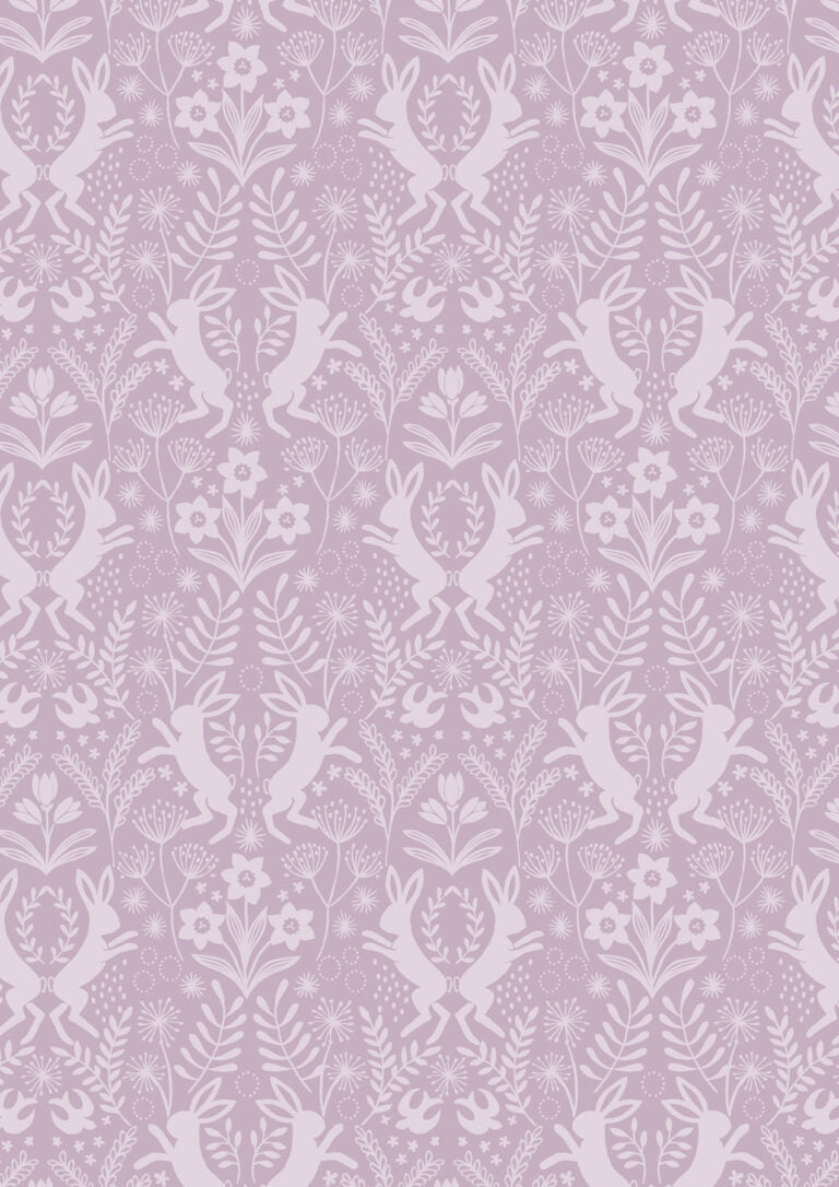 Lewis & Irene | Spring Hare Reloved | Dusky Lilac Small Hares £7pm