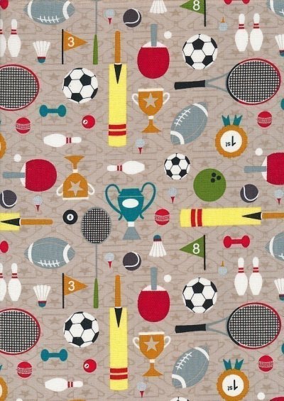 Cotton Craft | Sports Day - Taupe £6pm