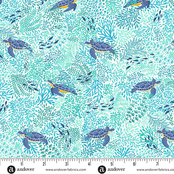 Makower | Deep Blue Sea | Turtles