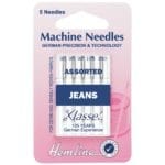 Sewing Machine Needles: Jeans: 90-100