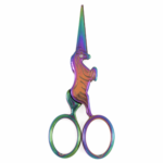 Embroidery Scissors: 10cm/4in: Unicorn: Rainbow: 5 Pieces