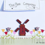 The Bee Company Buttons- Windmill