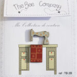 The Bee Company Buttons- Sewing Machine