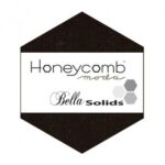 Honeycomb Bella Solids by Moda- Black
