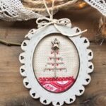 Christmas Tree- Mini Cross Stitch Kit