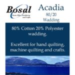 1m Bosal Acadia Wadding - Autumn | 96" Wide