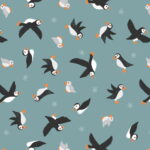 Lewis & Irene | Puffin Bay | Puffins - Blue
