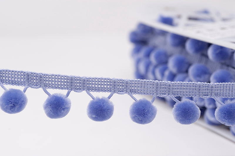Pom Pom Trim 28mm - Lupin