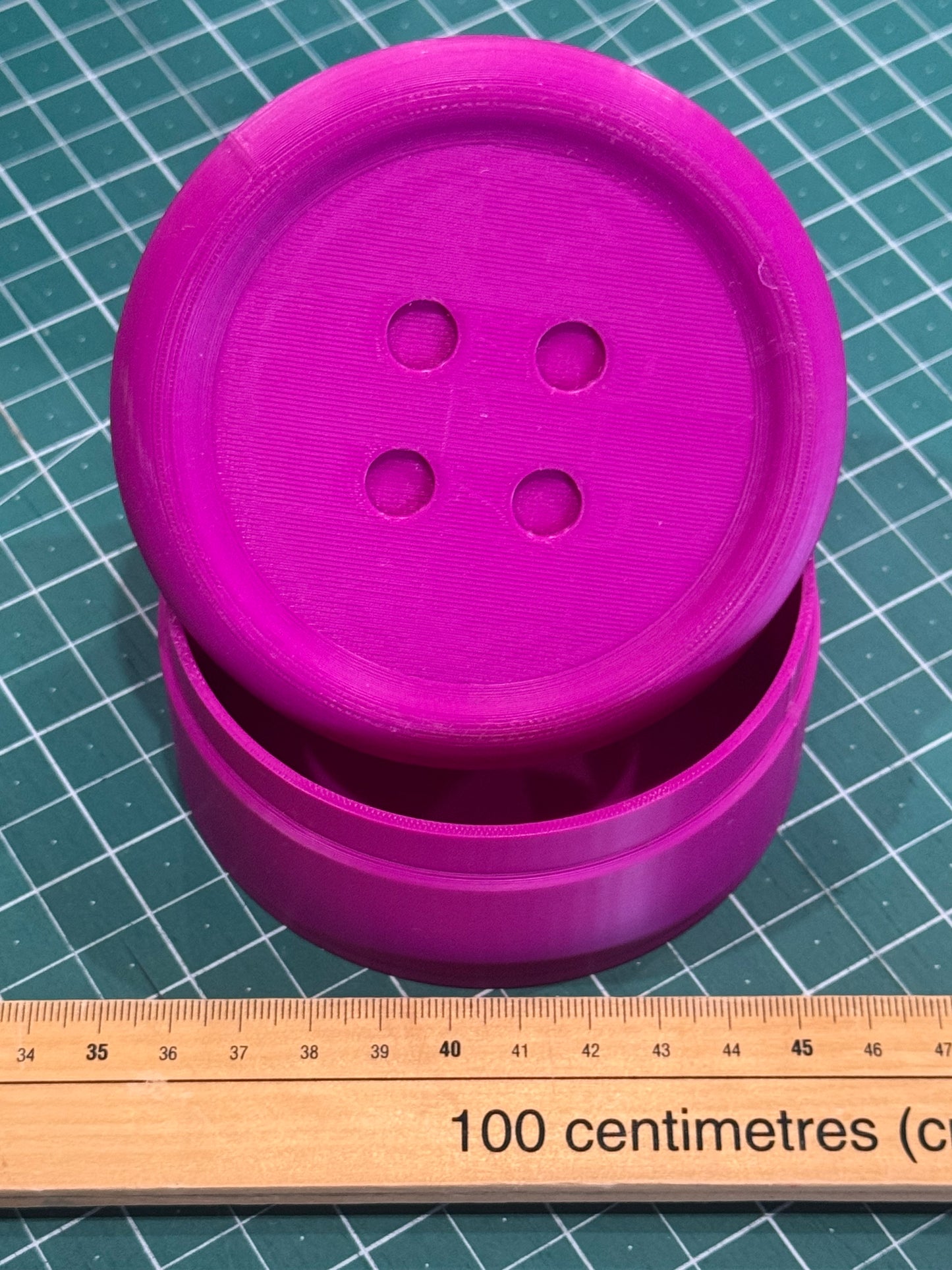 Button Box - Pink