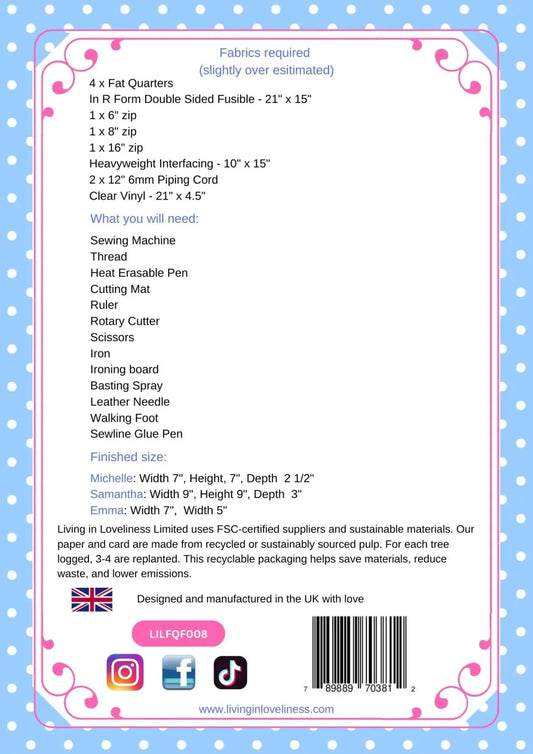 Living In Loveliness | Fabulously Fast Fat Quarter Fun – Issue 8