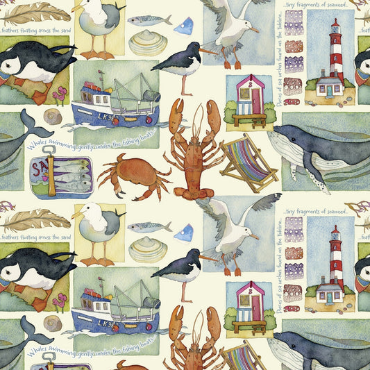 Nutex | Emma Ball | Coastal | Nautical Montage - colour 101 £15pm