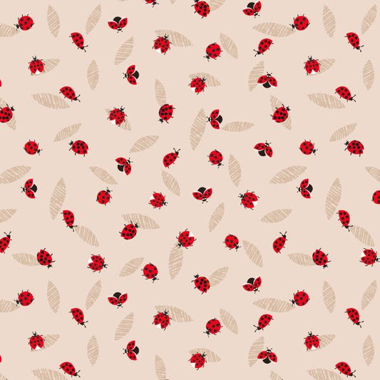 Lewis & Irene | Spring Flowers | Ladybirds - Natural £7pm