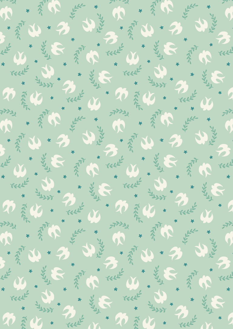 Lewis & Irene | Spring Hare Reloved | Swalows on Mint £7pm