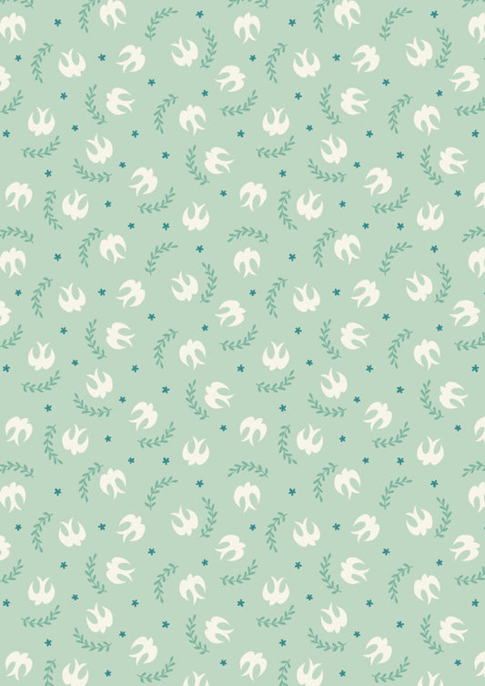Lewis & Irene | Spring Hare Reloved | Swalows on Mint £7pm