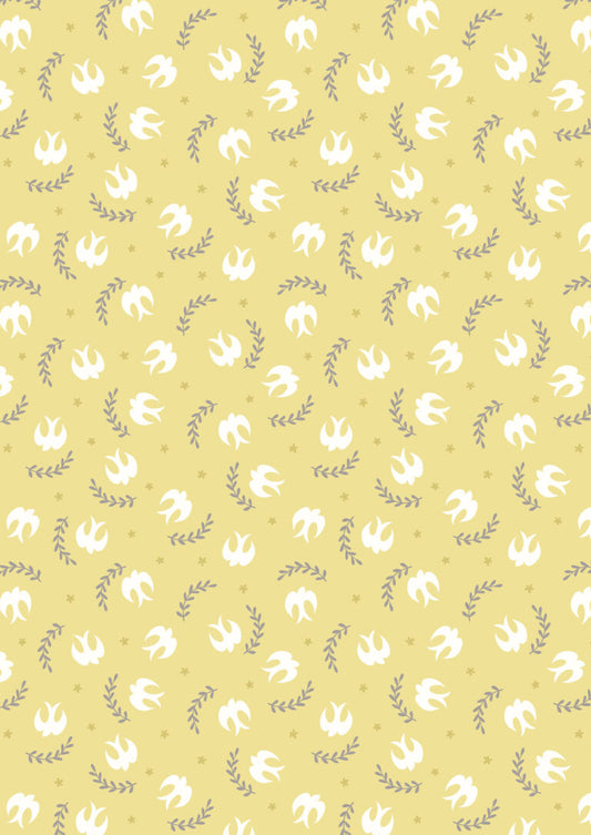 Lewis & Irene | Spring Hare Reloved | Swallows on Yellow £7pm