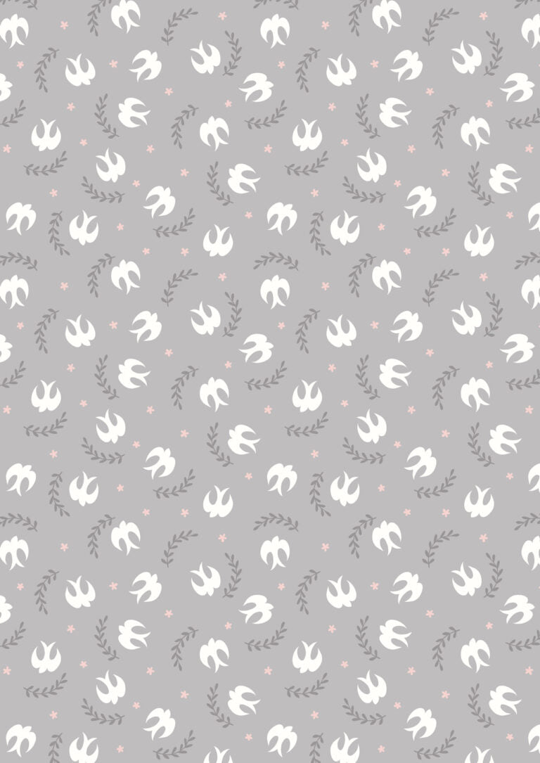 Lewis & Irene | Spring Hare Reloved | Swallows on Grey £7pm