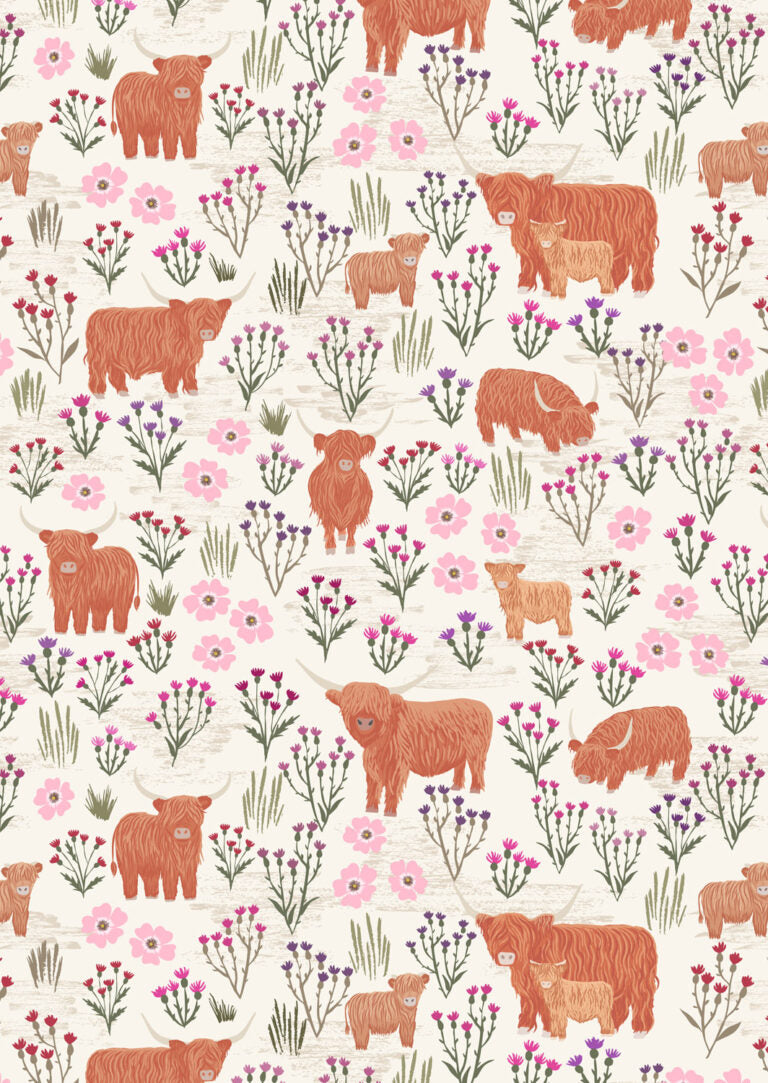 Lewis & Irene | A Celtic Summer | Summer Meadow Highlands on Cream  £16pm