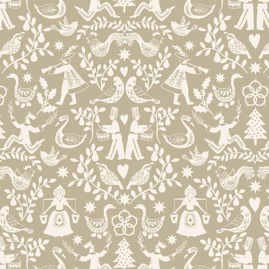 Lewis & Irene | 12 Days of Christmas | Mirrored on Natural £7pm