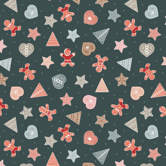 Lewis & Irene | Gingerbread Season | Shapes on Dark £7pm
