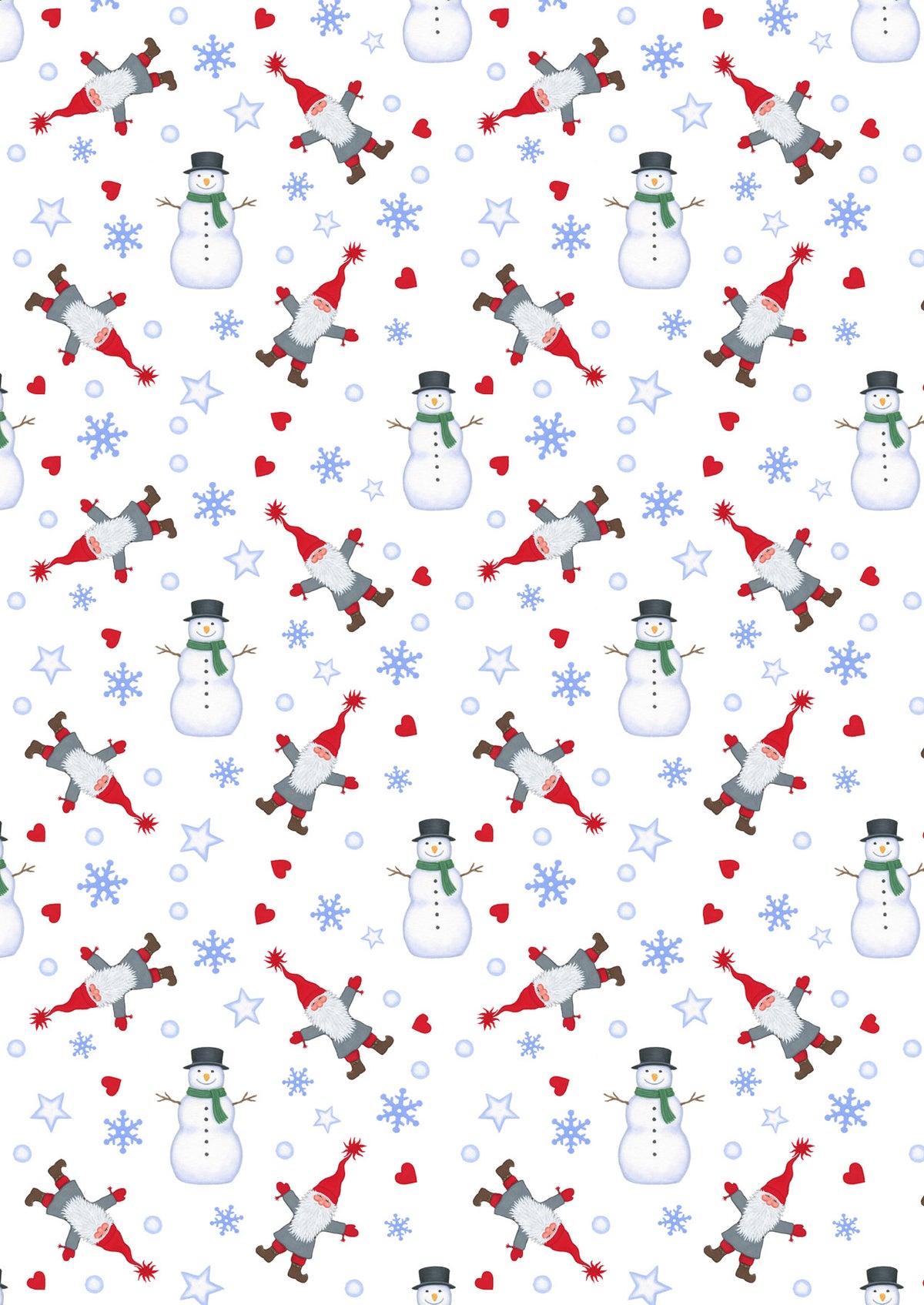 Lewis & Irene | Keep Believing | Tomte & Snowman - white £7pm
