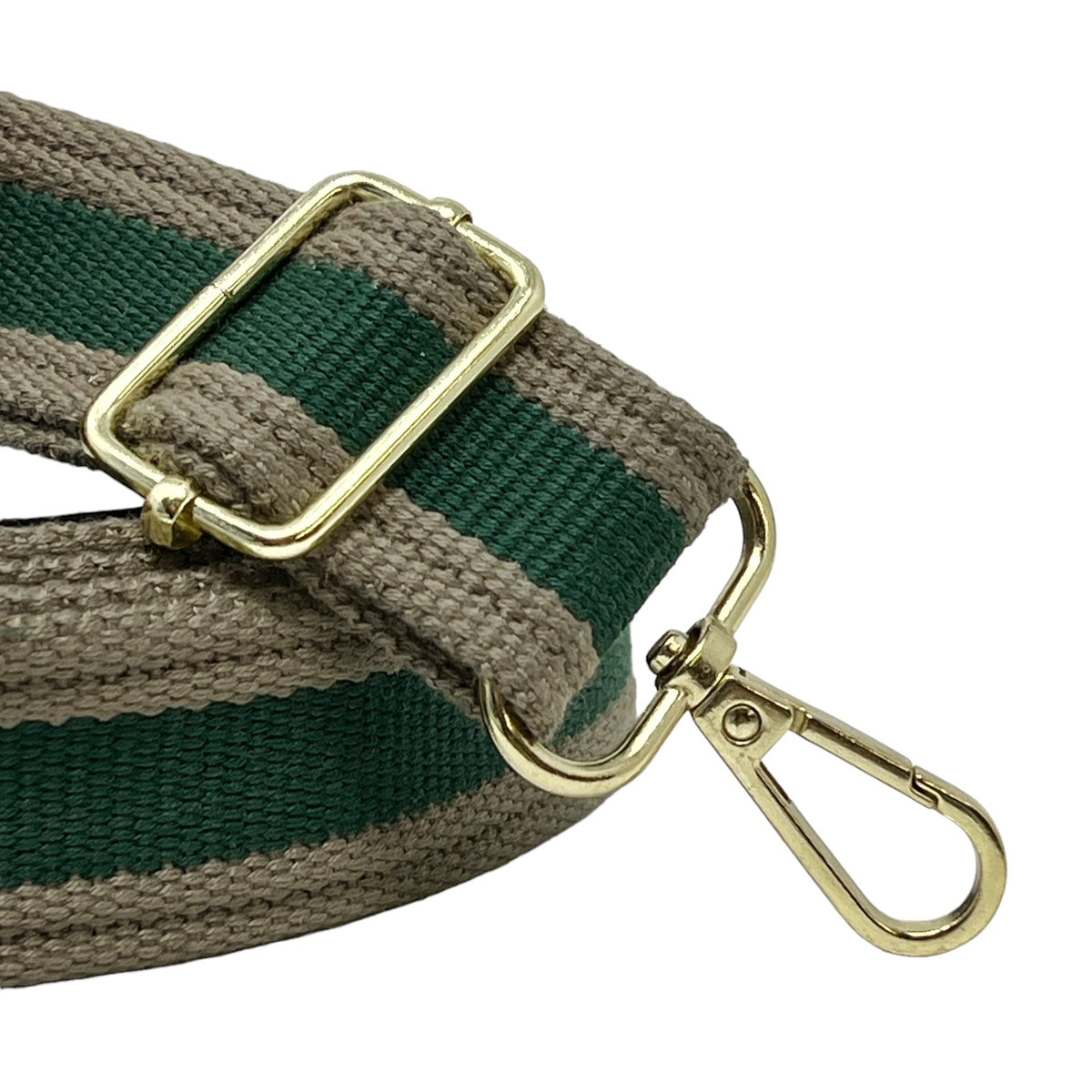 30mmStripe Webbing- bottle /khaki