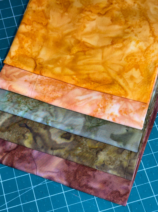 Fat Quarter Bundle - Autumn Batiks