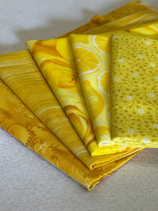 Fat Quarter Bundle - Yellows