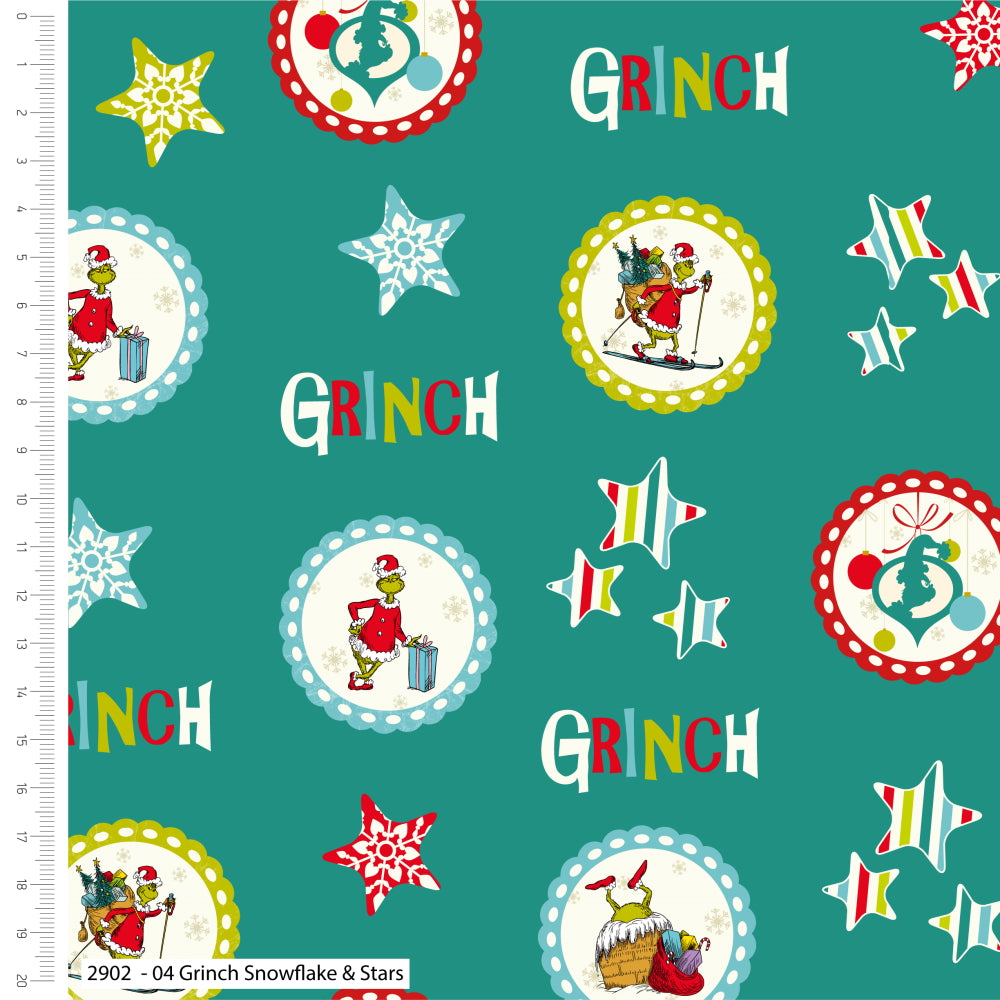 Cotton Craft | The Grinch | Snowflakes & Stars £10pm