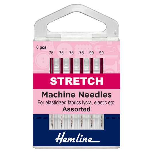 Sewing Machine Needles: Stretch: Mixed: 6 Pieces