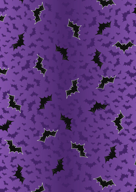 Lewis & Irene | Transylvania Glow | Bat Ombre - purple £16pm