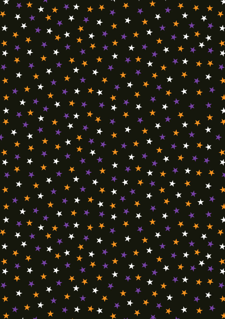 Lewis & Irene | Transylvania Glow | Stars - Black £16pm