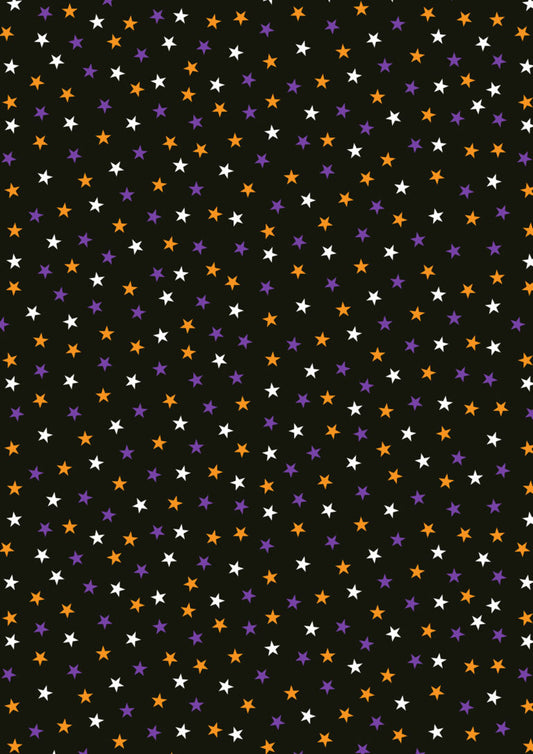Lewis & Irene | Transylvania Glow | Stars - Black £16pm
