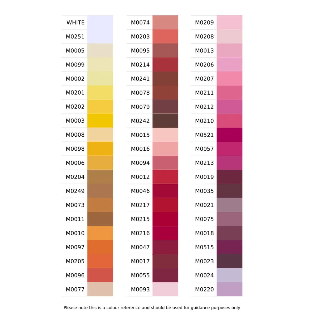 1000 yard Moon thread : 162 shades