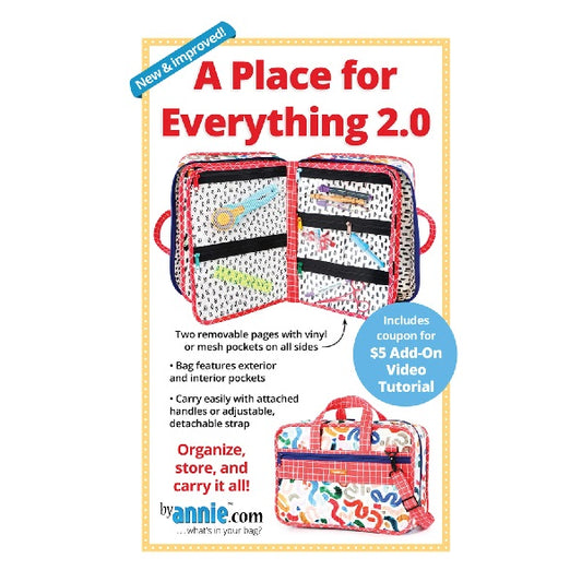 ByAnnie | A Place For Everything Organiser 2.0 Pattern