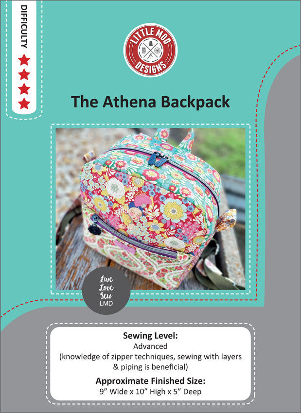 Little Moo Designs | The Athena Backpack