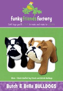Funky Friends Factory | Bella & Butch The Bulldogs Patterns