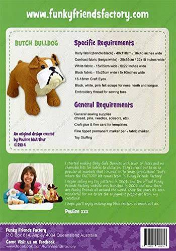 Funky Friends Factory | Bella & Butch The Bulldogs Patterns